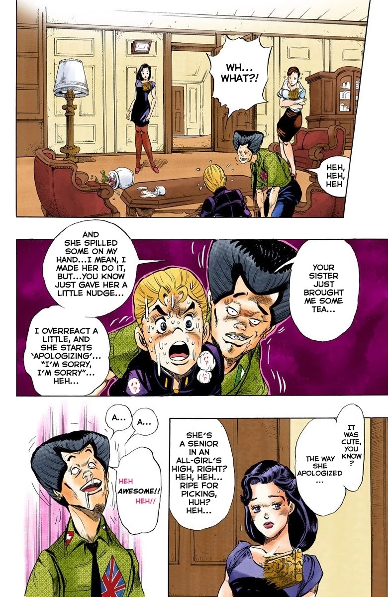 JoJo's Bizarre Adventure Part 4 - Diamond is Unbreakable (Official Colored) Chapter 21 page 16 - Chapter 21: Koichi Hirose's Echoes - Part 3