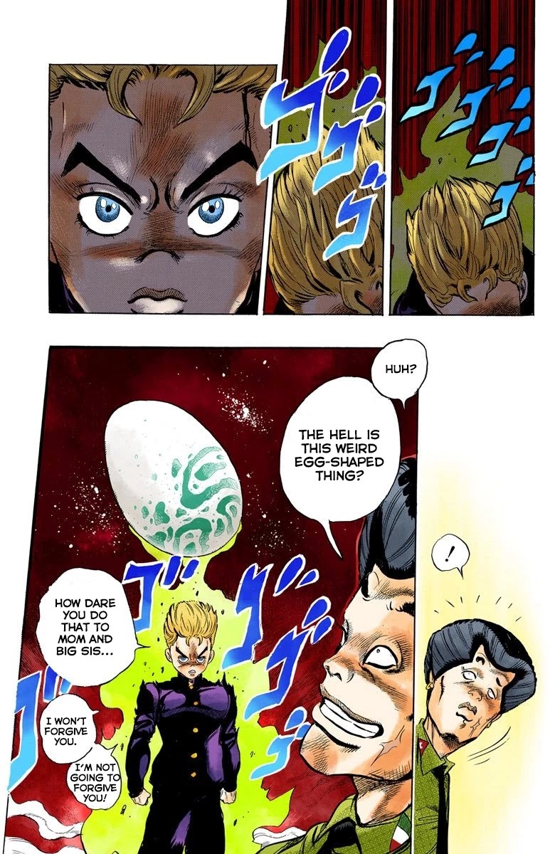 JoJo's Bizarre Adventure Part 4 - Diamond is Unbreakable (Official Colored) Chapter 21 page 17 - Chapter 21: Koichi Hirose's Echoes - Part 3