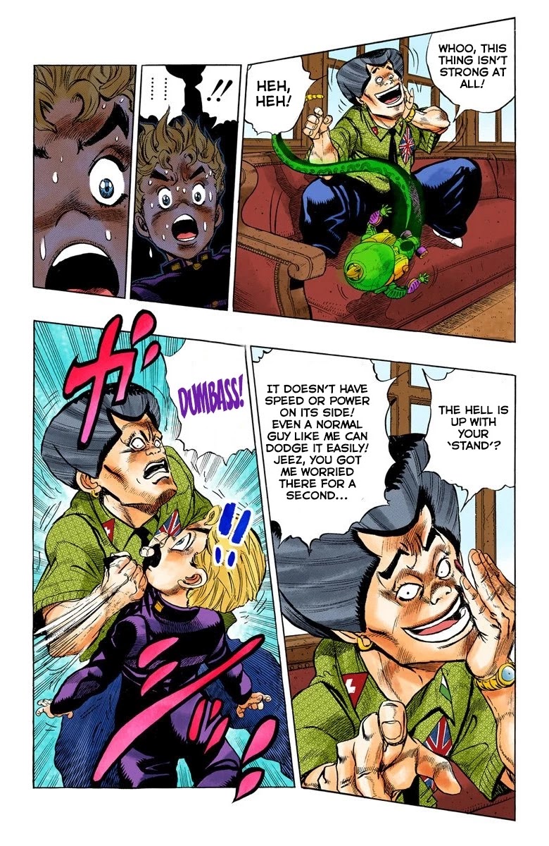 JoJo's Bizarre Adventure Part 4 - Diamond is Unbreakable (Official Colored) Chapter 22 page 11 - Chapter 22: Koichi Hirose's Echoes - Part 4