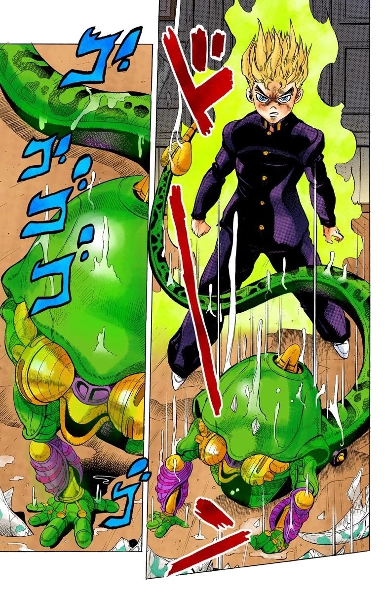 JoJo's Bizarre Adventure Part 4 - Diamond is Unbreakable (Official Colored) Chapter 22 page 4 - Chapter 22: Koichi Hirose's Echoes - Part 4