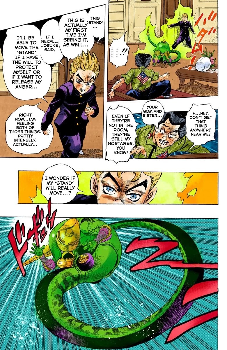 JoJo's Bizarre Adventure Part 4 - Diamond is Unbreakable (Official Colored) Chapter 22 page 6 - Chapter 22: Koichi Hirose's Echoes - Part 4