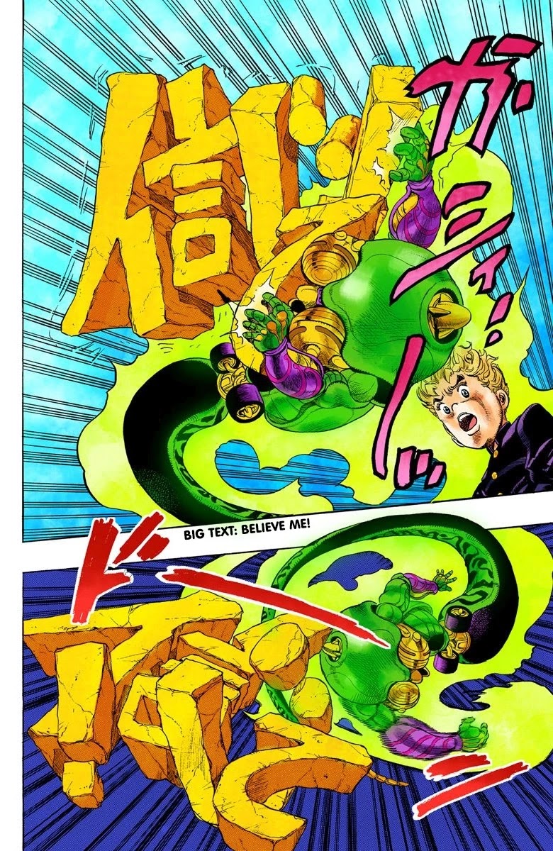 JoJo's Bizarre Adventure Part 4 - Diamond is Unbreakable (Official Colored) Chapter 23 page 13 - Chapter 23: Koichi Hirose's Echoes - Part 5