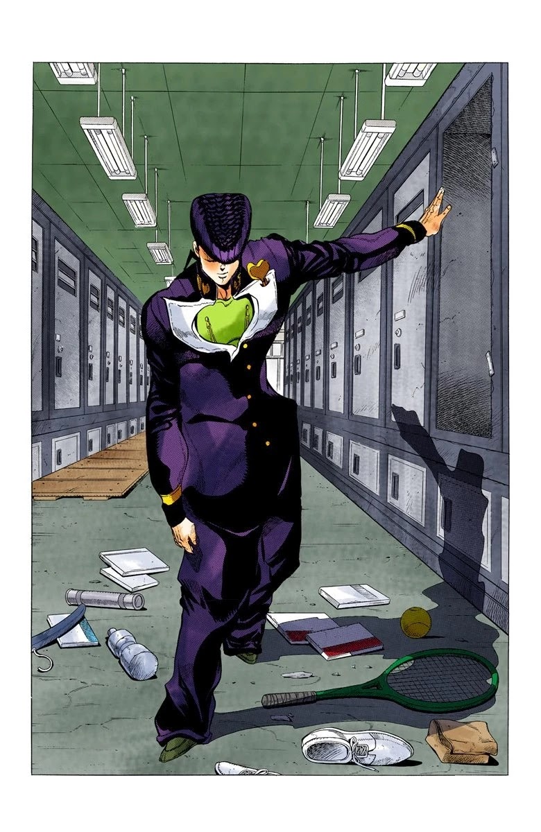 JoJo's Bizarre Adventure Part 4 - Diamond is Unbreakable (Official Colored) Chapter 25 page 4 - Chapter 25: Toshikazu Hazamada (Surface) - Part 2