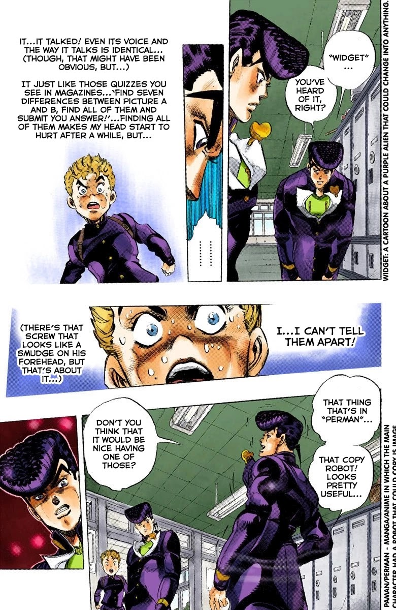 JoJo's Bizarre Adventure Part 4 - Diamond is Unbreakable (Official Colored) Chapter 25 page 7 - Chapter 25: Toshikazu Hazamada (Surface) - Part 2