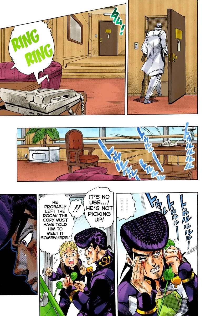 JoJo's Bizarre Adventure Part 4 - Diamond is Unbreakable (Official Colored) Chapter 26 page 14 - Chapter 26: Toshikazu Hazamada (Surface) - Part 3
