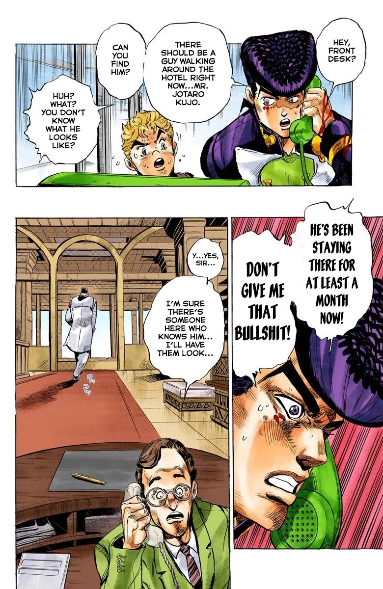 JoJo's Bizarre Adventure Part 4 - Diamond is Unbreakable (Official Colored) Chapter 26 page 15 - Chapter 26: Toshikazu Hazamada (Surface) - Part 3