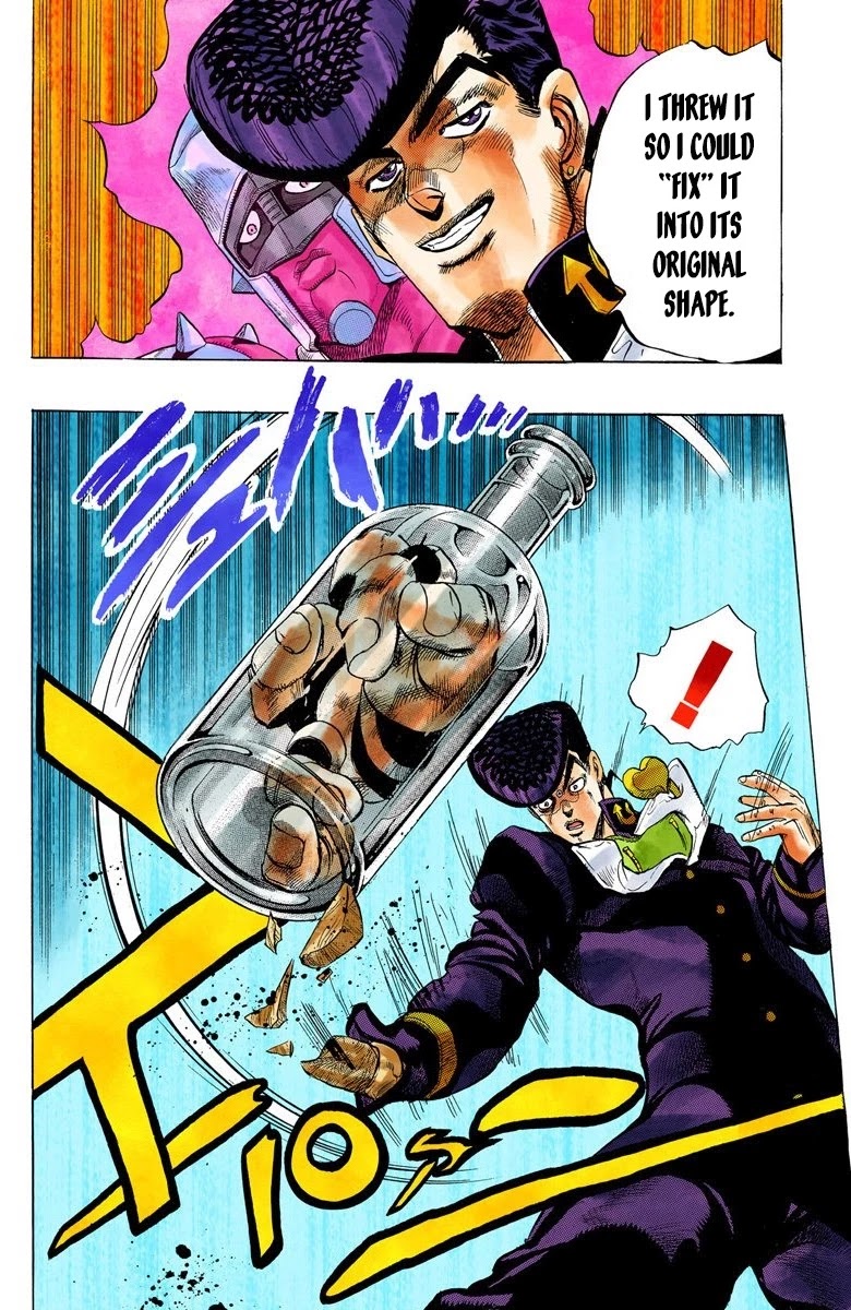 JoJo's Bizarre Adventure Part 4 - Diamond is Unbreakable (Official Colored) Chapter 27 page 18 - Chapter 27: Toshikazu Hazamada (Surface) - Part 4