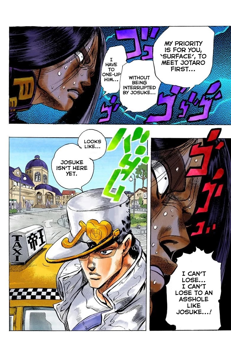 JoJo's Bizarre Adventure Part 4 - Diamond is Unbreakable (Official Colored) Chapter 27 page 20 - Chapter 27: Toshikazu Hazamada (Surface) - Part 4