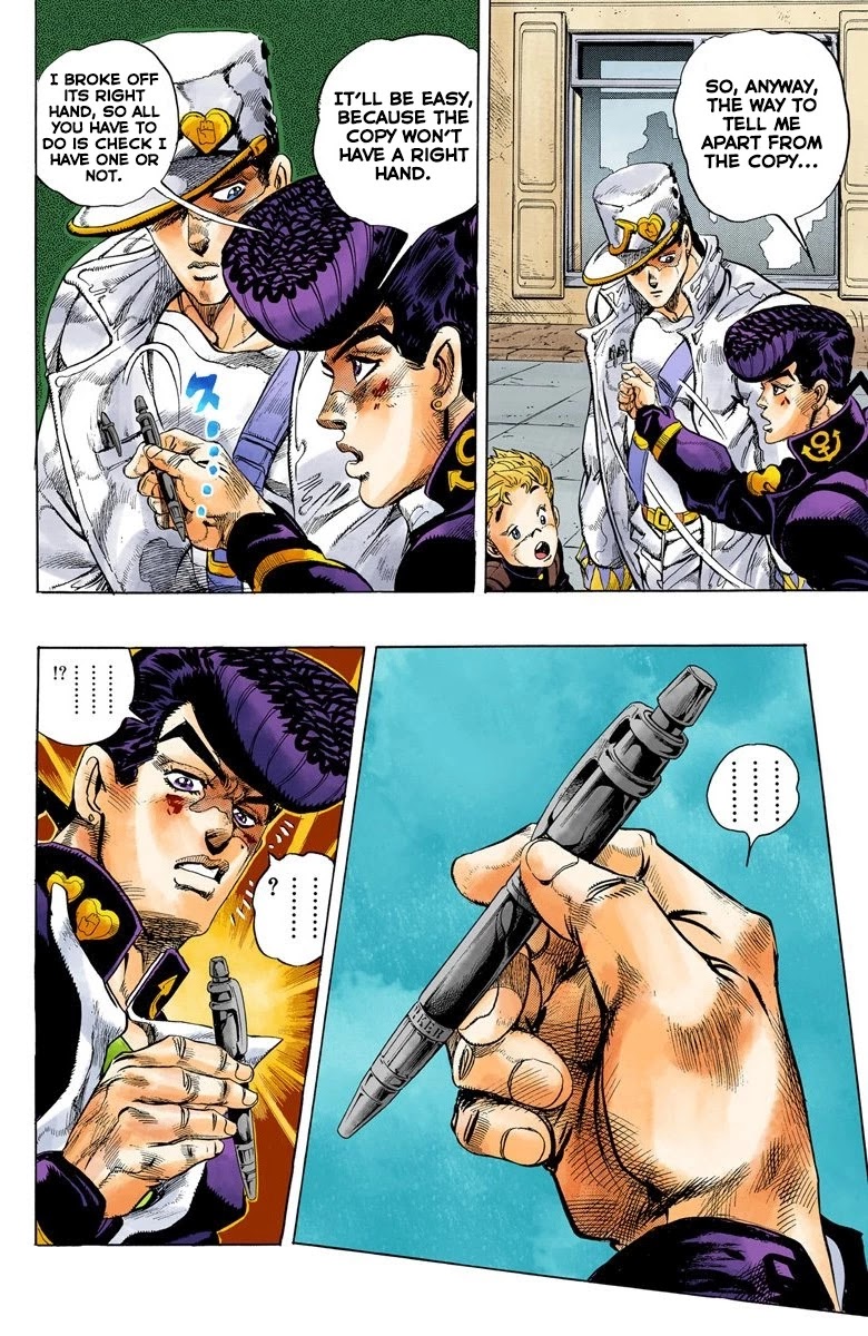 JoJo's Bizarre Adventure Part 4 - Diamond is Unbreakable (Official Colored) Chapter 28 page 9 - Chapter 28: Toshikazu Hazamada (Surface) - Part 5