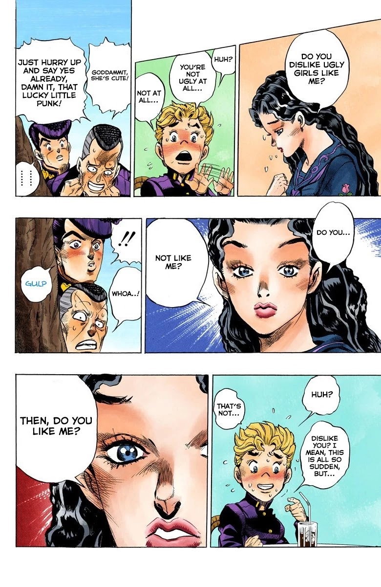 JoJo's Bizarre Adventure Part 4 - Diamond is Unbreakable (Official Colored) Chapter 29 page 16 - Chapter 29: Yukako Yamagishi is in Love - Part 1