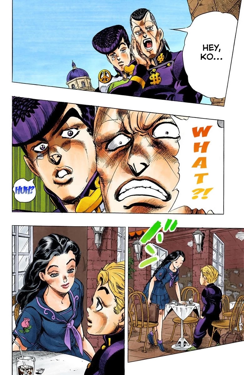 JoJo's Bizarre Adventure Part 4 - Diamond is Unbreakable (Official Colored) Chapter 29 page 8 - Chapter 29: Yukako Yamagishi is in Love - Part 1