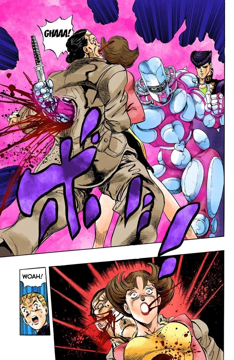 JoJo's Bizarre Adventure Part 4 - Diamond is Unbreakable (Official Colored) Chapter 3 page 18 - Chapter 3: Jotaro Kujo Meets Josuke Higashikata! - Part 3
