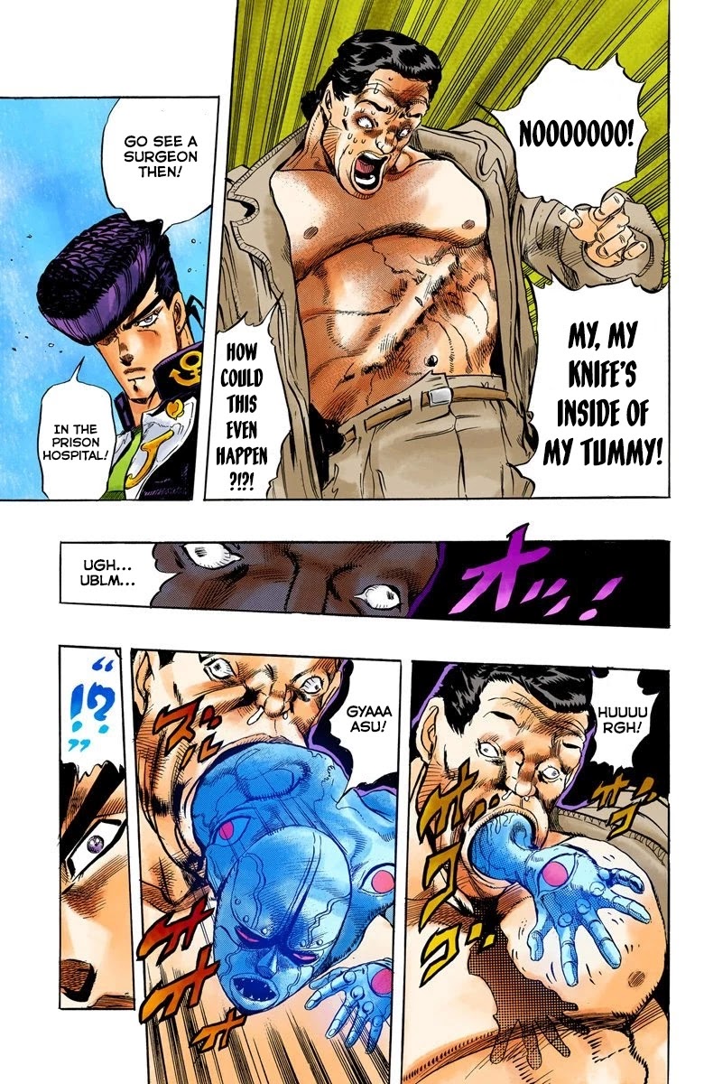 JoJo's Bizarre Adventure Part 4 - Diamond is Unbreakable (Official Colored) Chapter 3 page 20 - Chapter 3: Jotaro Kujo Meets Josuke Higashikata! - Part 3