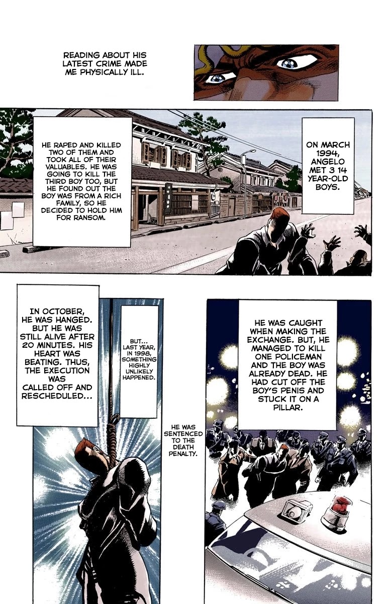JoJo's Bizarre Adventure Part 4 - Diamond is Unbreakable (Official Colored) Chapter 3 page 6 - Chapter 3: Jotaro Kujo Meets Josuke Higashikata! - Part 3