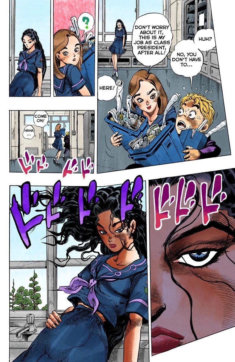 JoJo's Bizarre Adventure Part 4 - Diamond is Unbreakable (Official Colored) Chapter 30 page 11 - Chapter 30: Yukako Yamagishi is in Love - Part 2