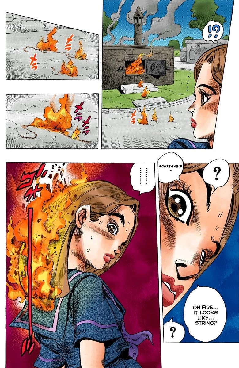JoJo's Bizarre Adventure Part 4 - Diamond is Unbreakable (Official Colored) Chapter 30 page 17 - Chapter 30: Yukako Yamagishi is in Love - Part 2