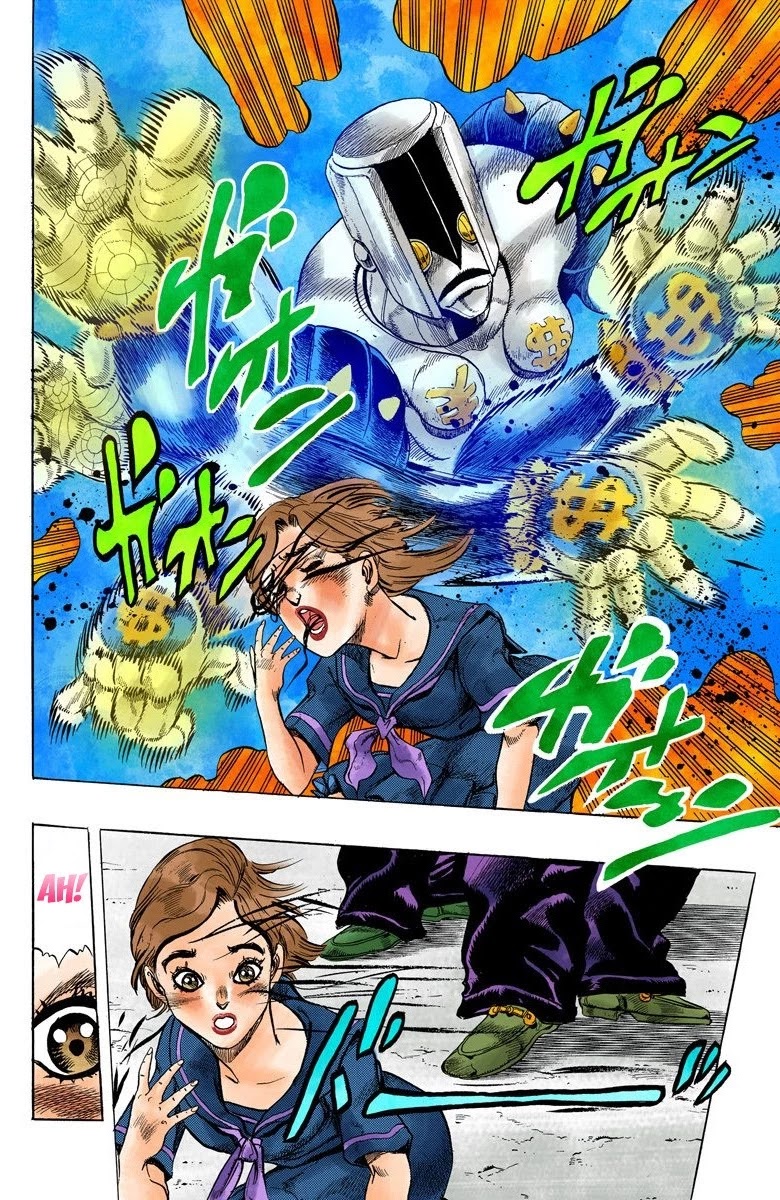 JoJo's Bizarre Adventure Part 4 - Diamond is Unbreakable (Official Colored) Chapter 30 page 21 - Chapter 30: Yukako Yamagishi is in Love - Part 2