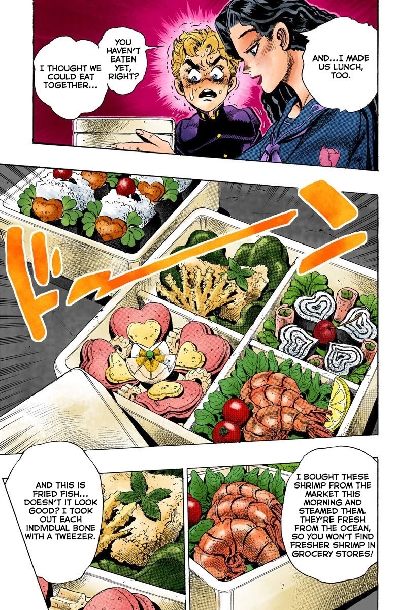 JoJo's Bizarre Adventure Part 4 - Diamond is Unbreakable (Official Colored) Chapter 30 page 8 - Chapter 30: Yukako Yamagishi is in Love - Part 2