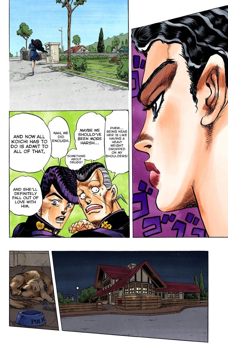 JoJo's Bizarre Adventure Part 4 - Diamond is Unbreakable (Official Colored) Chapter 31 page 12 - Chapter 31: Yukako Yamagishi is in Love - Part 3