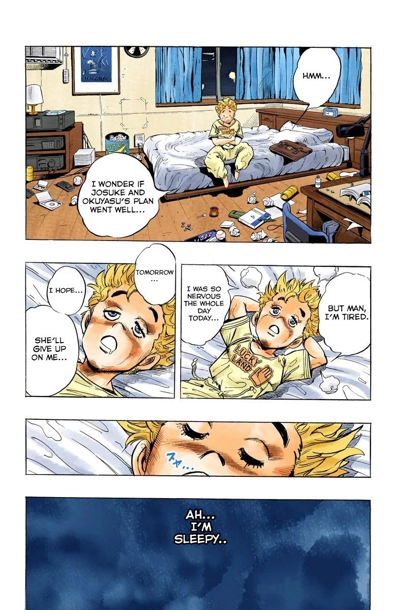 JoJo's Bizarre Adventure Part 4 - Diamond is Unbreakable (Official Colored) Chapter 31 page 13 - Chapter 31: Yukako Yamagishi is in Love - Part 3