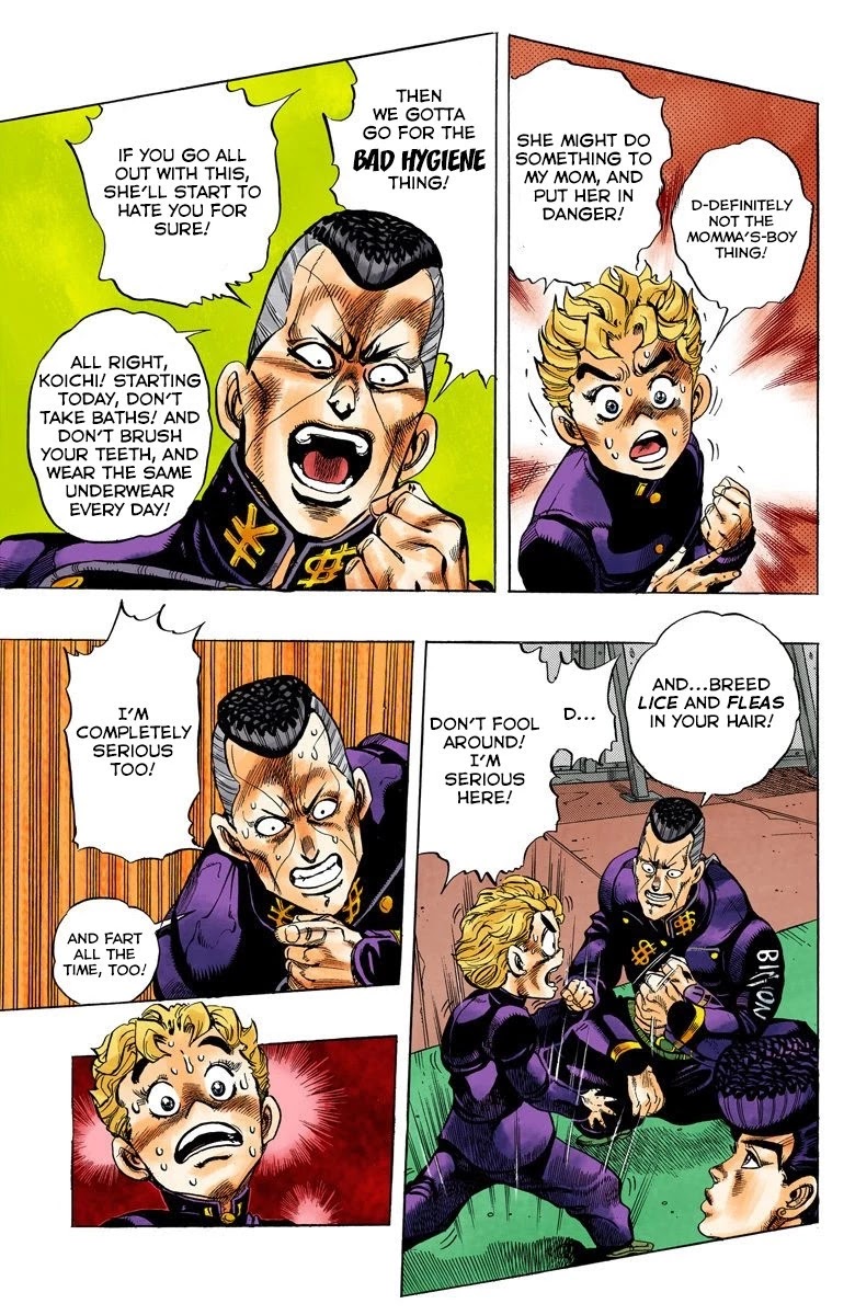 JoJo's Bizarre Adventure Part 4 - Diamond is Unbreakable (Official Colored) Chapter 31 page 7 - Chapter 31: Yukako Yamagishi is in Love - Part 3