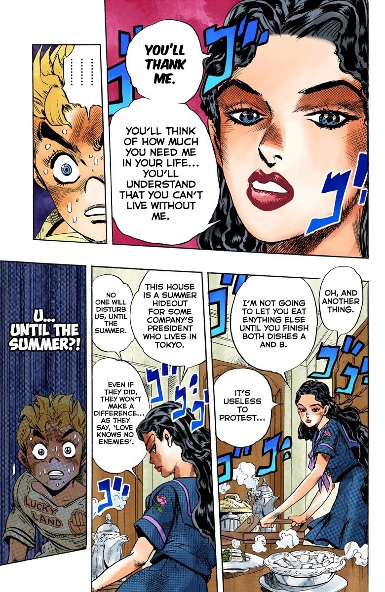 JoJo's Bizarre Adventure Part 4 - Diamond is Unbreakable (Official Colored) Chapter 32 page 18 - Chapter 32: Yukako Yamagishi is in Love - Part 4