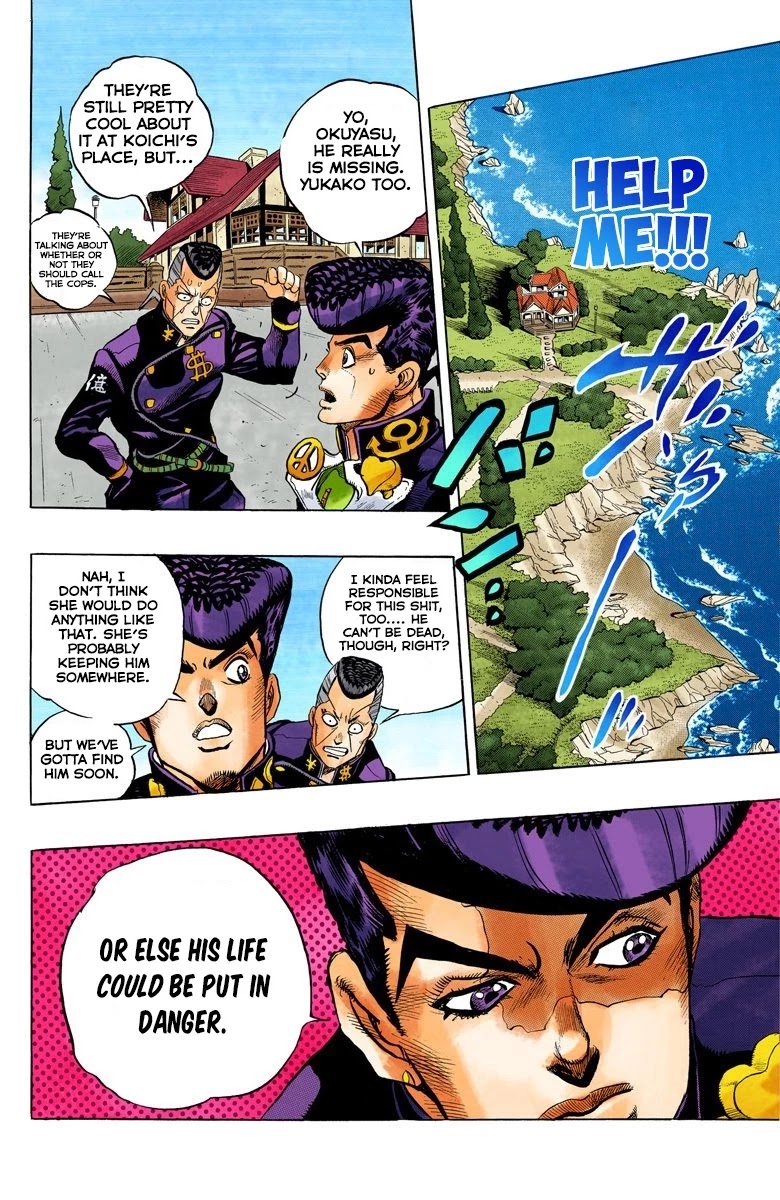 JoJo's Bizarre Adventure Part 4 - Diamond is Unbreakable (Official Colored) Chapter 32 page 19 - Chapter 32: Yukako Yamagishi is in Love - Part 4