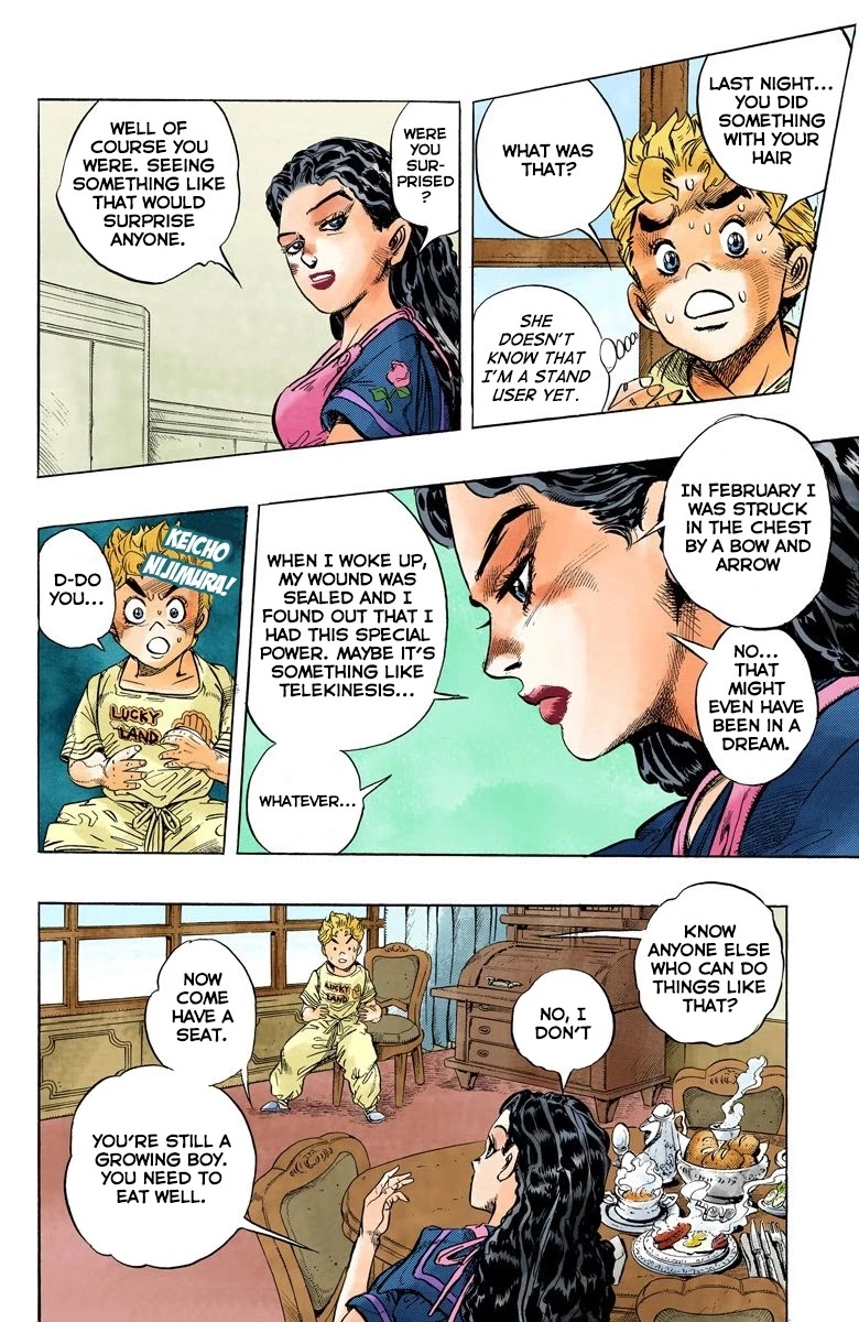 JoJo's Bizarre Adventure Part 4 - Diamond is Unbreakable (Official Colored) Chapter 32 page 5 - Chapter 32: Yukako Yamagishi is in Love - Part 4