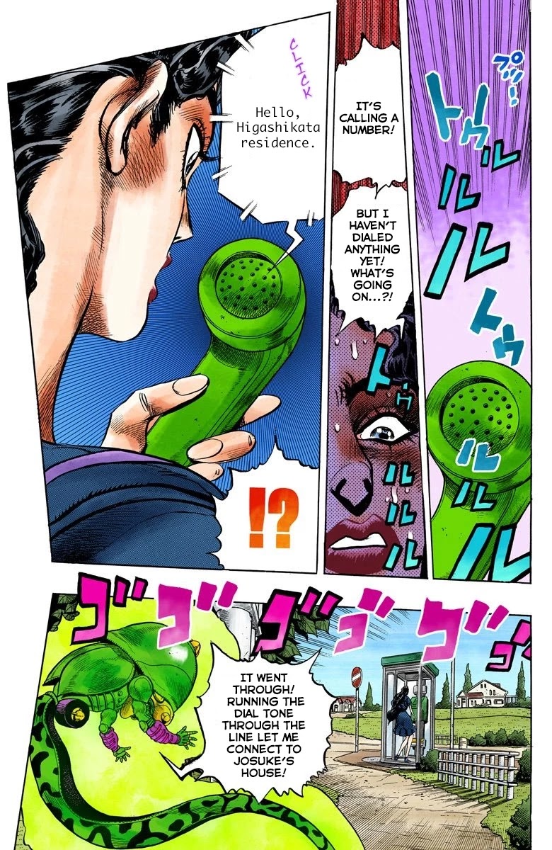 JoJo's Bizarre Adventure Part 4 - Diamond is Unbreakable (Official Colored) Chapter 33 page 18 - Chapter 33: Yukako Yamagishi is in Love - Part 5