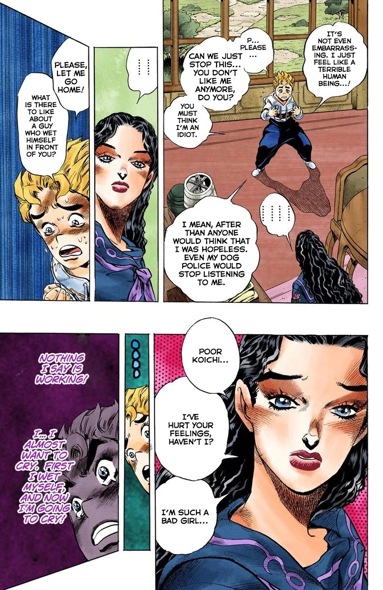 JoJo's Bizarre Adventure Part 4 - Diamond is Unbreakable (Official Colored) Chapter 33 page 4 - Chapter 33: Yukako Yamagishi is in Love - Part 5