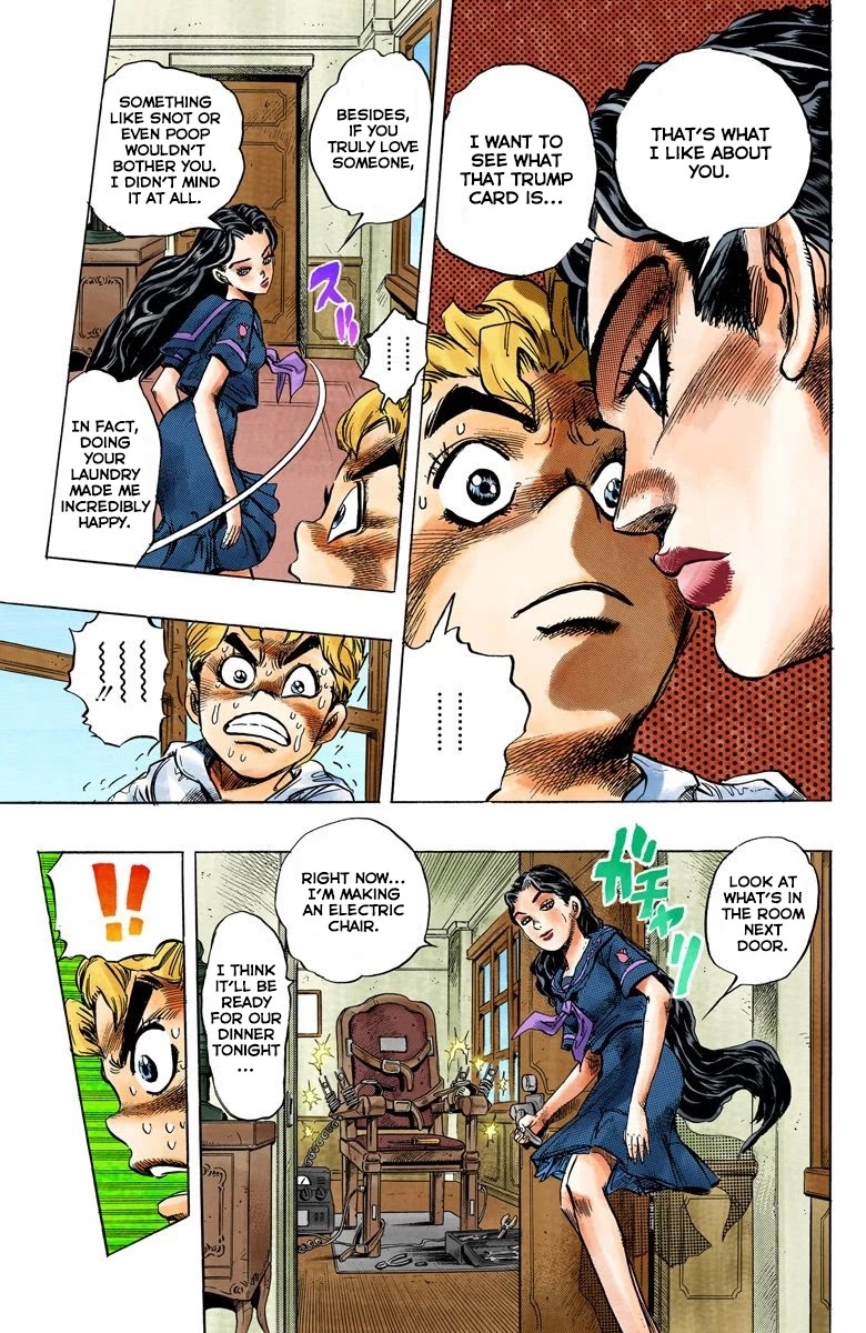 JoJo's Bizarre Adventure Part 4 - Diamond is Unbreakable (Official Colored) Chapter 33 page 6 - Chapter 33: Yukako Yamagishi is in Love - Part 5