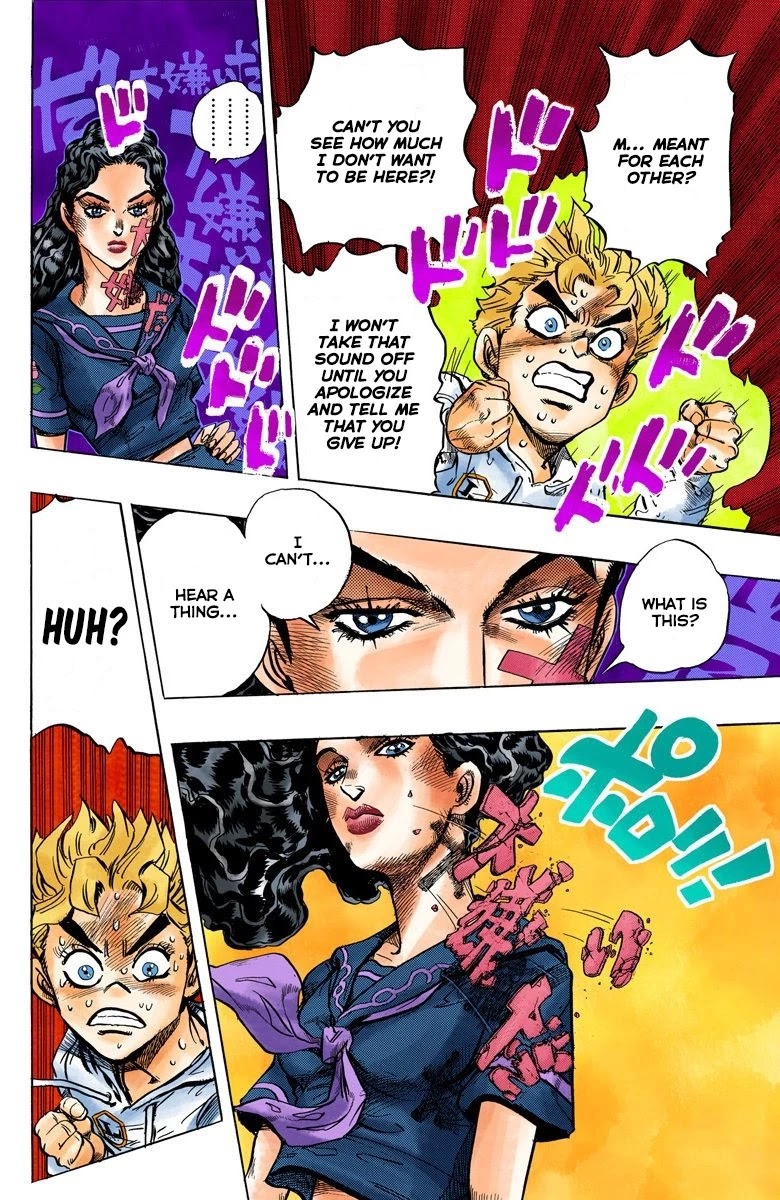 JoJo's Bizarre Adventure Part 4 - Diamond is Unbreakable (Official Colored) Chapter 34 page 11 - Chapter 34: Yukako Yamagishi is in Love - Part 6