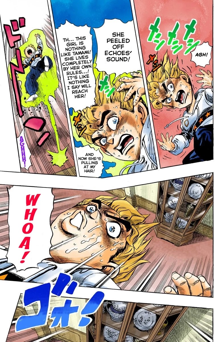 JoJo's Bizarre Adventure Part 4 - Diamond is Unbreakable (Official Colored) Chapter 34 page 12 - Chapter 34: Yukako Yamagishi is in Love - Part 6
