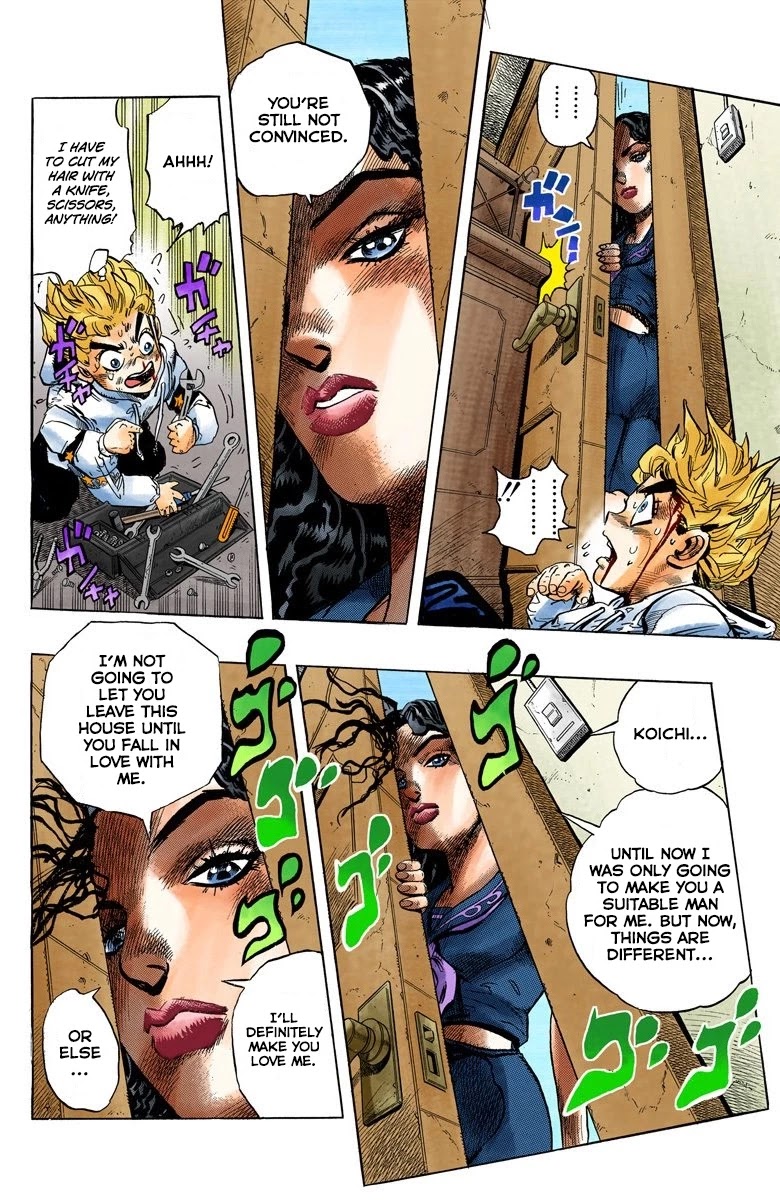 JoJo's Bizarre Adventure Part 4 - Diamond is Unbreakable (Official Colored) Chapter 34 page 15 - Chapter 34: Yukako Yamagishi is in Love - Part 6