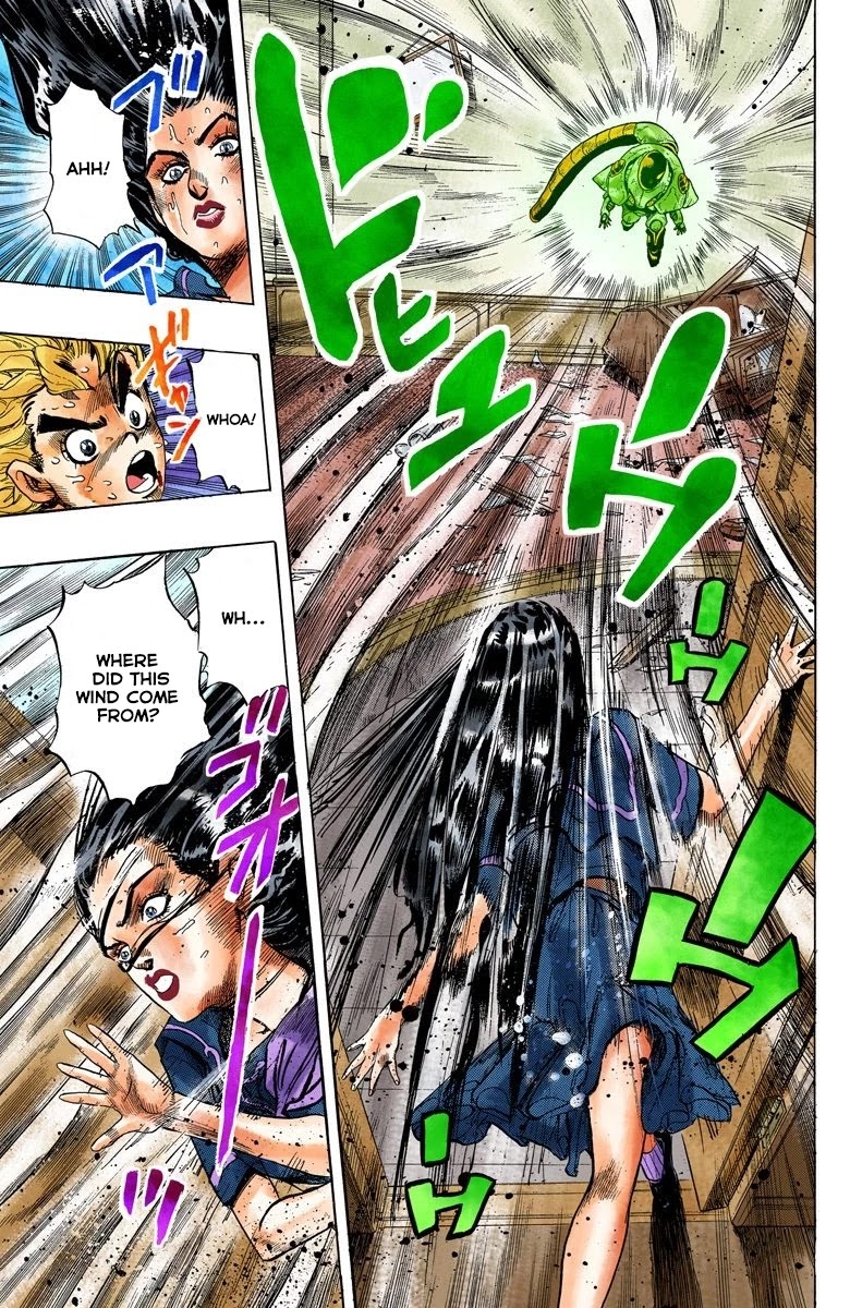 JoJo's Bizarre Adventure Part 4 - Diamond is Unbreakable (Official Colored) Chapter 35 page 12 - Chapter 35: Yukako Yamagishi is in Love - Part 7