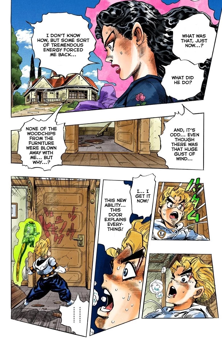 JoJo's Bizarre Adventure Part 4 - Diamond is Unbreakable (Official Colored) Chapter 35 page 17 - Chapter 35: Yukako Yamagishi is in Love - Part 7