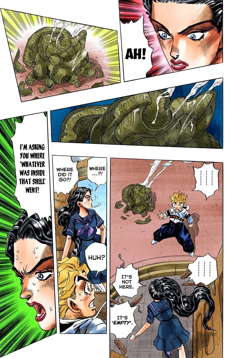JoJo's Bizarre Adventure Part 4 - Diamond is Unbreakable (Official Colored) Chapter 35 page 8 - Chapter 35: Yukako Yamagishi is in Love - Part 7