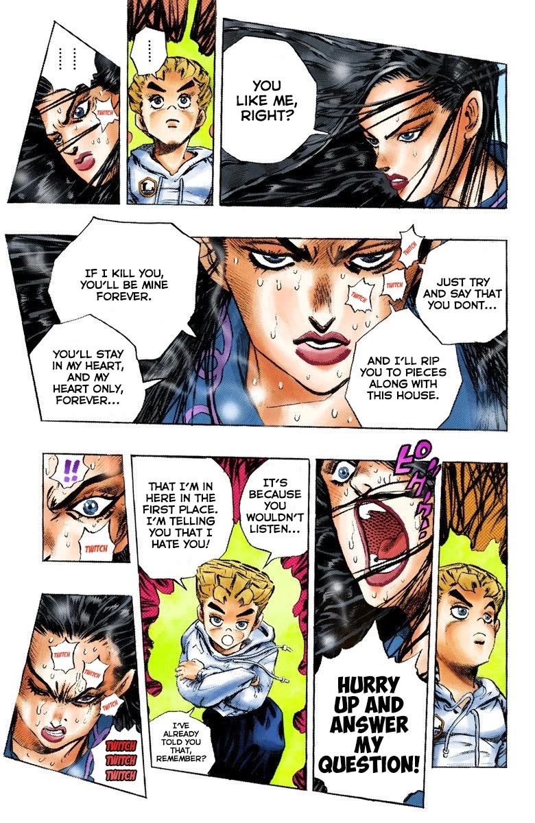 JoJo's Bizarre Adventure Part 4 - Diamond is Unbreakable (Official Colored) Chapter 36 page 17 - Chapter 36: Yukako Yamagishi is in Love - Part 8