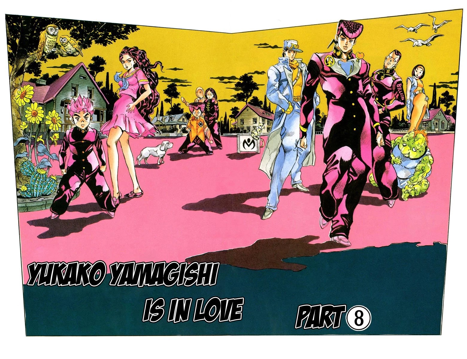 JoJo's Bizarre Adventure Part 4 - Diamond is Unbreakable (Official Colored) Chapter 36 page 3 - Chapter 36: Yukako Yamagishi is in Love - Part 8