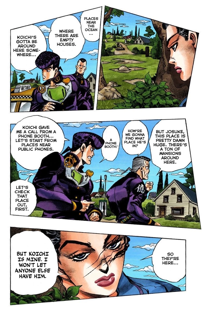 JoJo's Bizarre Adventure Part 4 - Diamond is Unbreakable (Official Colored) Chapter 36 page 4 - Chapter 36: Yukako Yamagishi is in Love - Part 8