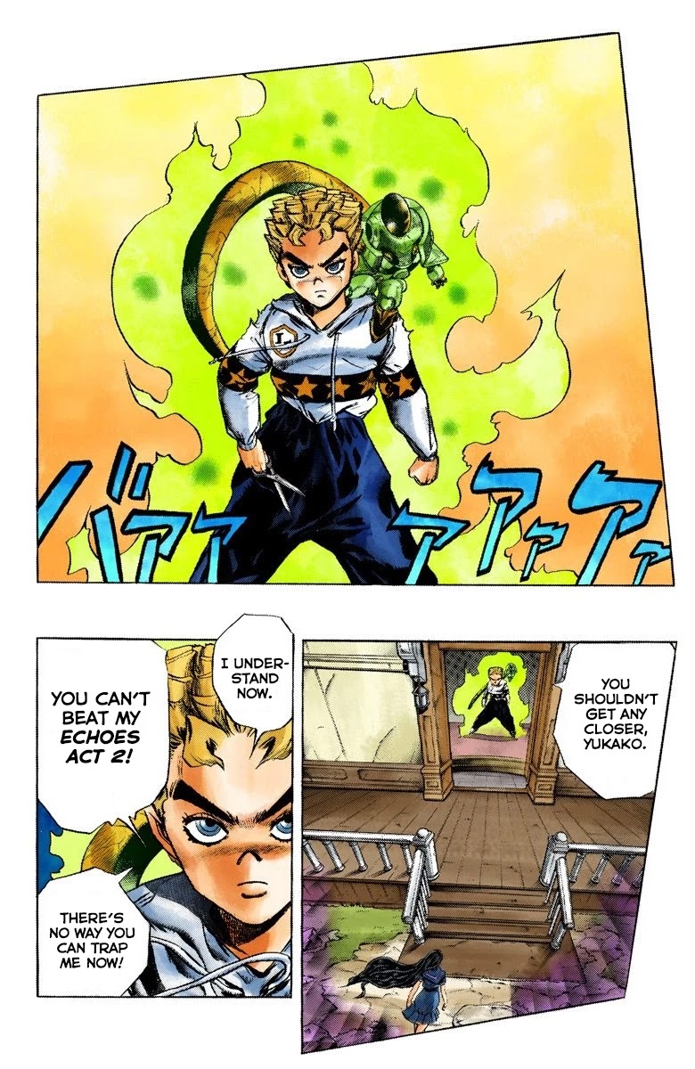JoJo's Bizarre Adventure Part 4 - Diamond is Unbreakable (Official Colored) Chapter 36 page 6 - Chapter 36: Yukako Yamagishi is in Love - Part 8