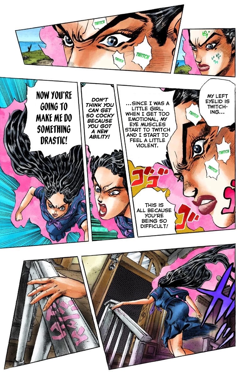 JoJo's Bizarre Adventure Part 4 - Diamond is Unbreakable (Official Colored) Chapter 36 page 7 - Chapter 36: Yukako Yamagishi is in Love - Part 8