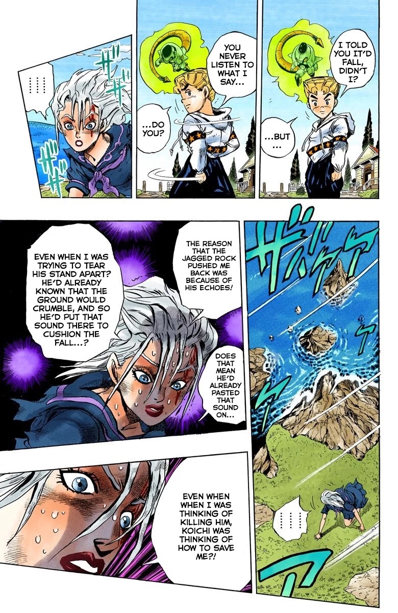 JoJo's Bizarre Adventure Part 4 - Diamond is Unbreakable (Official Colored) Chapter 37 page 16 - Chapter 37: Yukako Yamagishi is in Love - Part 9