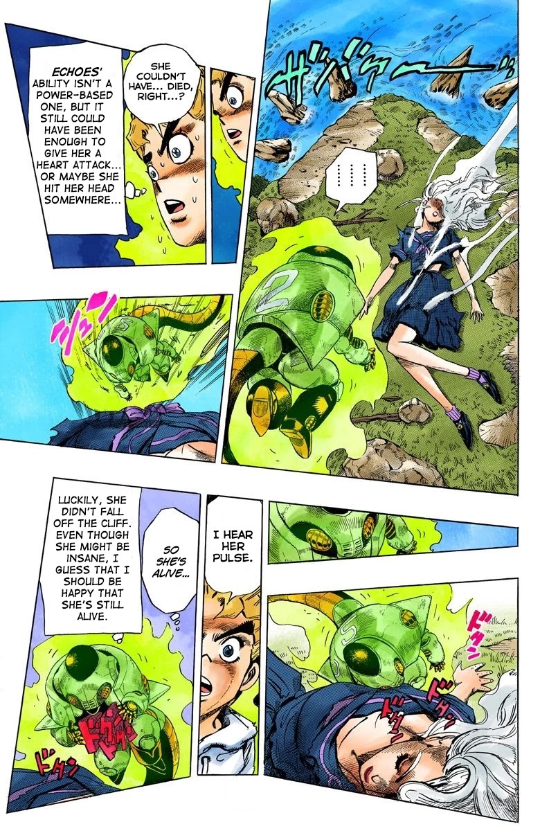 JoJo's Bizarre Adventure Part 4 - Diamond is Unbreakable (Official Colored) Chapter 37 page 4 - Chapter 37: Yukako Yamagishi is in Love - Part 9