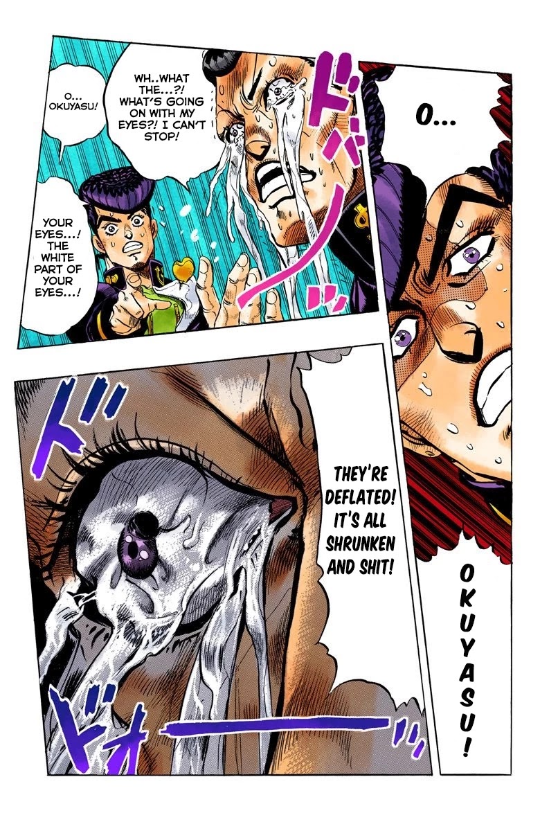 JoJo's Bizarre Adventure Part 4 - Diamond is Unbreakable (Official Colored) Chapter 38 page 18 - Chapter 38: Let's Go Eat Italian Food - Part 1