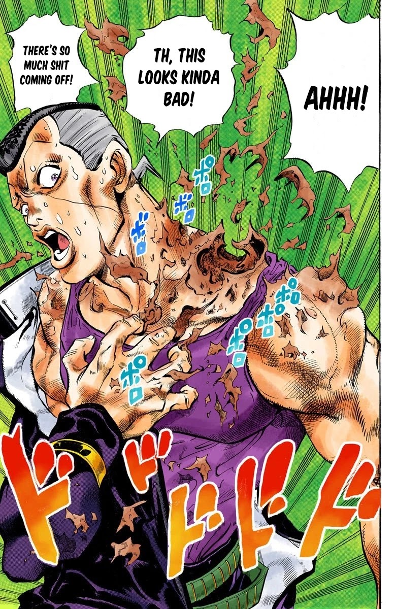 JoJo's Bizarre Adventure Part 4 - Diamond is Unbreakable (Official Colored) Chapter 39 page 16 - Chapter 39: Let's Go Eat Italian Food - Part 2
