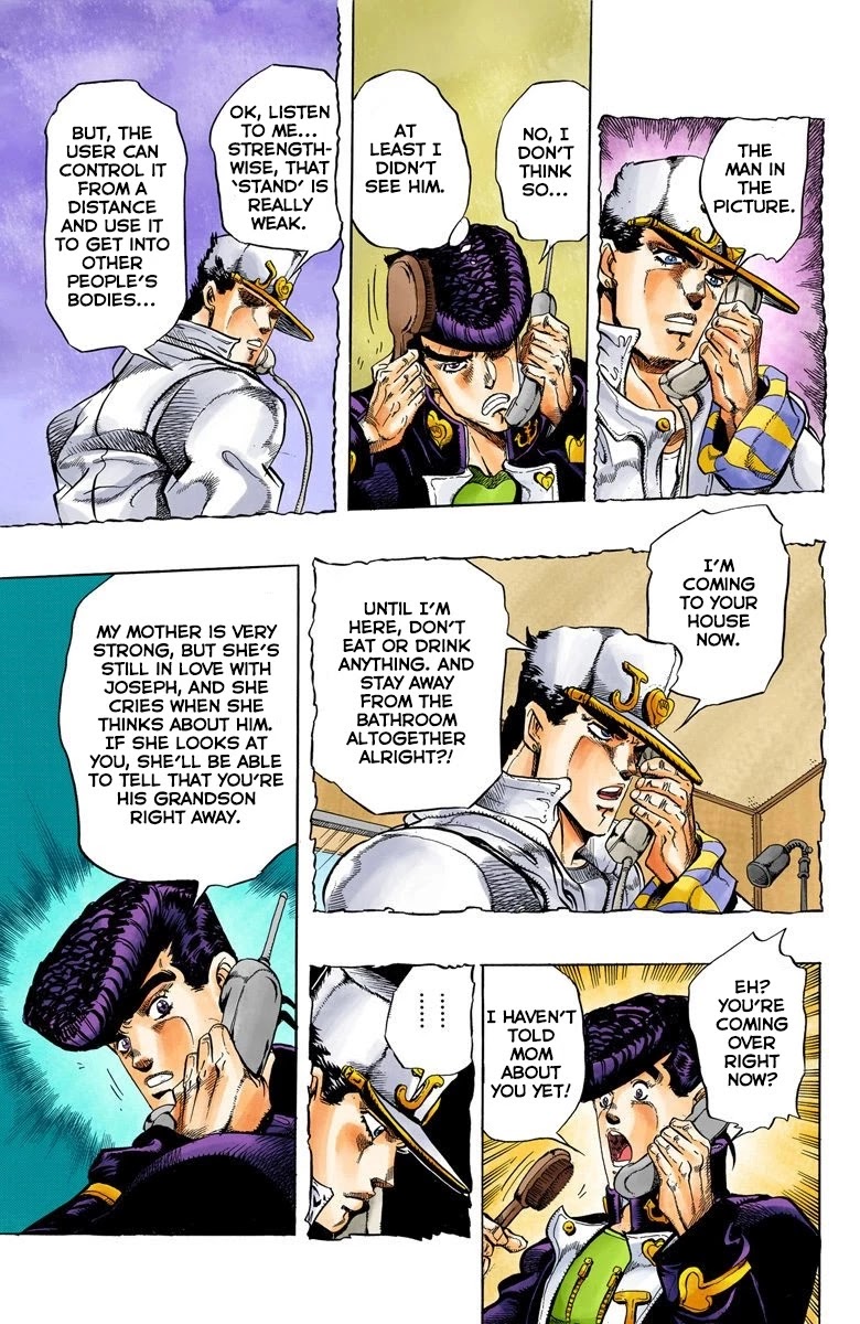 JoJo's Bizarre Adventure Part 4 - Diamond is Unbreakable (Official Colored) Chapter 4 page 14 - Chapter 4: Josuke Higashikata Meets Angelo! - Part 1