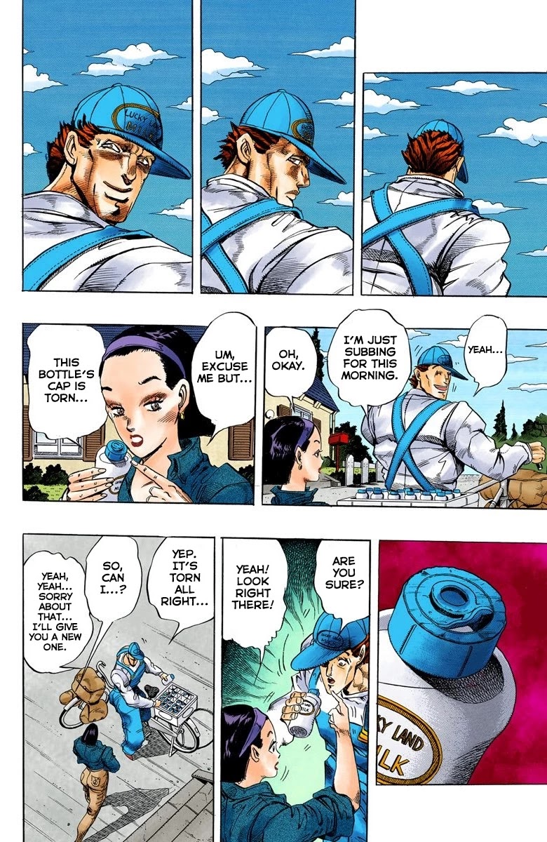 JoJo's Bizarre Adventure Part 4 - Diamond is Unbreakable (Official Colored) Chapter 4 page 5 - Chapter 4: Josuke Higashikata Meets Angelo! - Part 1
