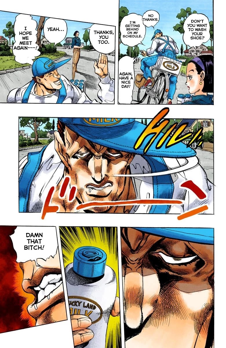 JoJo's Bizarre Adventure Part 4 - Diamond is Unbreakable (Official Colored) Chapter 4 page 6 - Chapter 4: Josuke Higashikata Meets Angelo! - Part 1