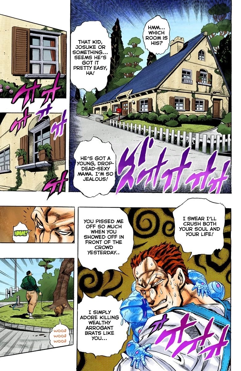 JoJo's Bizarre Adventure Part 4 - Diamond is Unbreakable (Official Colored) Chapter 4 page 8 - Chapter 4: Josuke Higashikata Meets Angelo! - Part 1